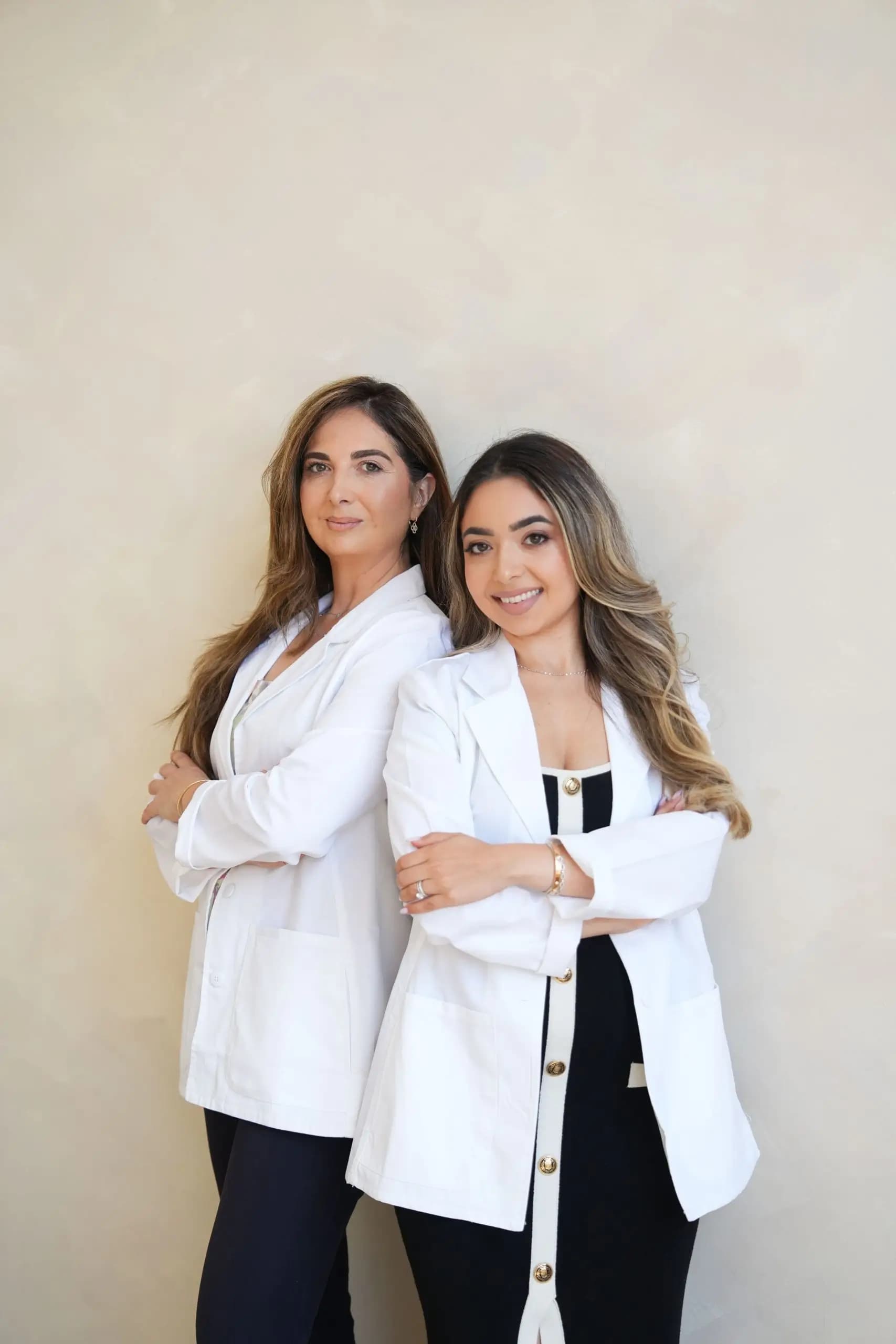 Founders Dr. Rebecca Aminov, PharmD, and Ilana Yagudayev, RPh